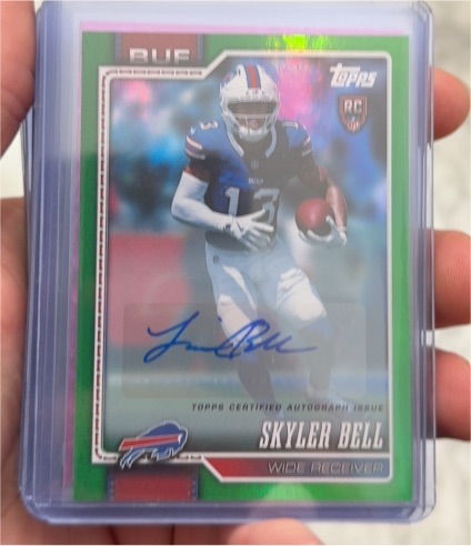 2026 Topps Flagship Football #327 Skyler Bell — front