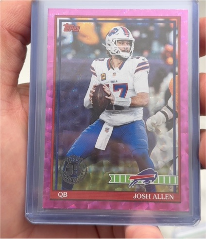 2026 Topps Flagship 1991 35th Anniversary #91TF-11 Josh Allen — front