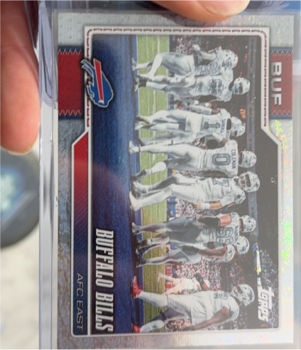 2026 Topps Flagship Football #279 Buffalo Bills Team Card — front