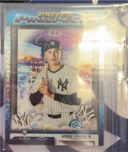 2025 Bowman Draft Prized Prospects #PP-3 George Lombard Jr. — front