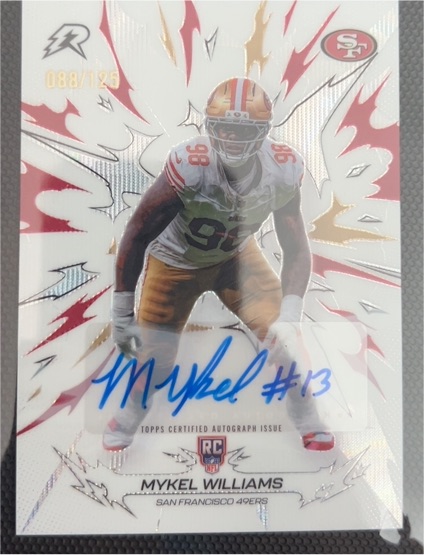 2025 Topps Resurgence #088 Mykel Williams — front