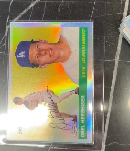 2025 Topps Chrome Platinum #488 Orel Hershiser — front