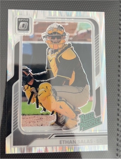 2026 Donruss Optic #191 Ethan Salas — front