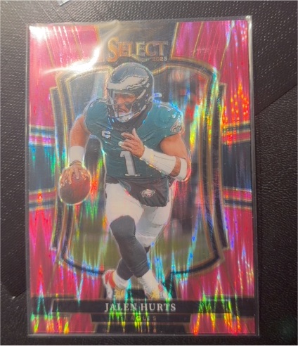 2025 Panini Select #190 Jalen Hurts — front