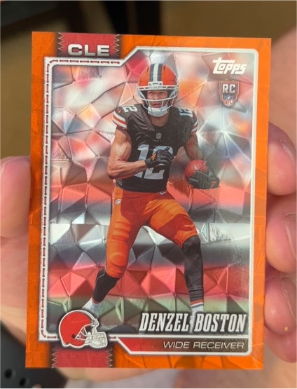 2026 Topps Flagship #322 Denzel Boston — front