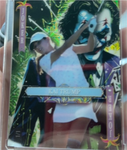 2025 Wild Card Jokers Wild #JOKER Kai Trump — front