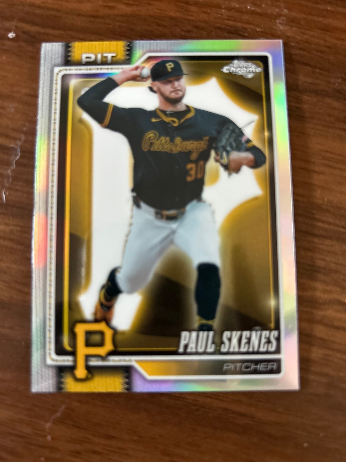 2026 Topps Chrome #150 Paul Skenes — front