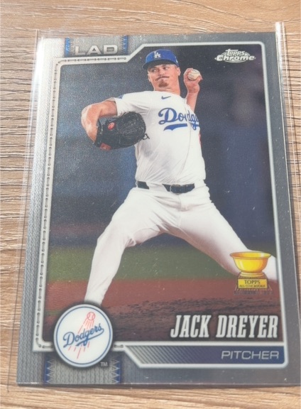 2026 Topps Chrome #52 Jack Dreyer — front