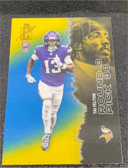 2025 Topps Signature Class #134 Tai Felton — front