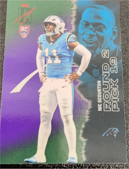 2024 Topps NFL Scouting Combine #132 Nic Scourton — front