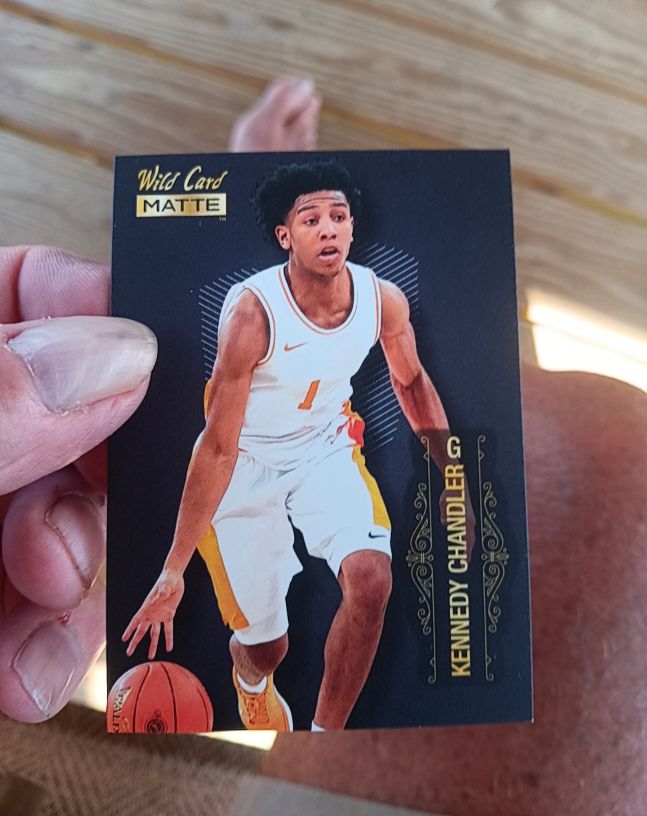 2022 Wild Card Matte #MBN-13 Kennedy Chandler — front