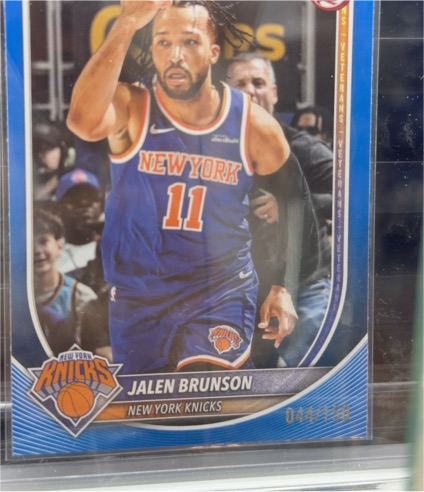 2025-26 Bowman #62 Jalen Brunson — front