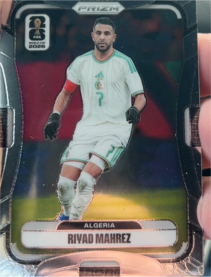 2026 Panini Prizm FIFA World Cup #135 Riyad Mahrez — front