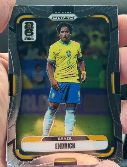 2026 Panini Prizm FIFA World Cup #92 Endrick Brazil — front