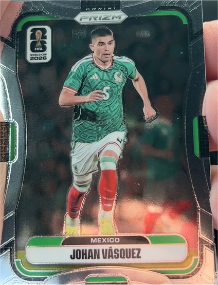 2026 Panini Prizm FIFA World Cup #285 Johan Vásquez — front