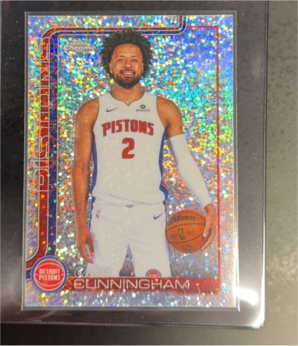 2025 Topps Chrome #6 Cade Cunningham — front