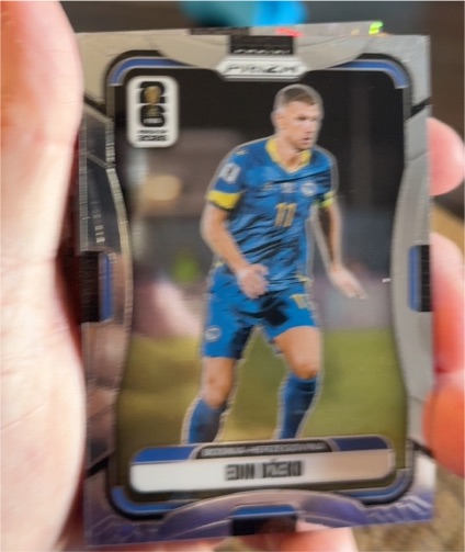 2026 Panini Prizm FIFA World Cup #469 Edin Dzeko — front