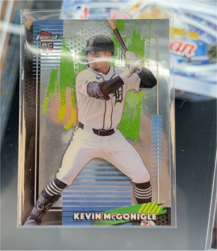 2026 Topps Finest #74 Kevin McGonigle — front
