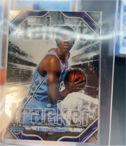 2025-26 Bowman Chrome #TT-9 Caleb Wilson — front