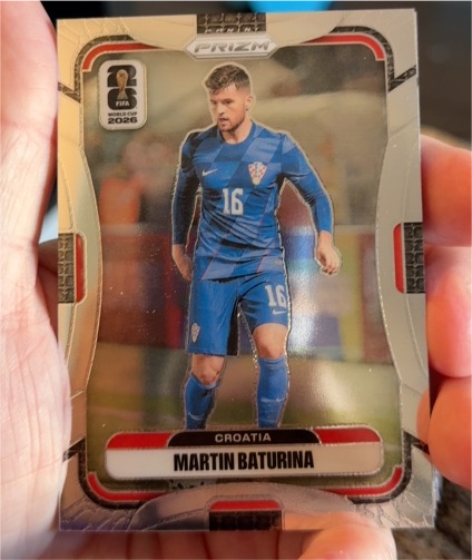 2026 Panini Prizm FIFA World Cup #193 Martin Baturina — front