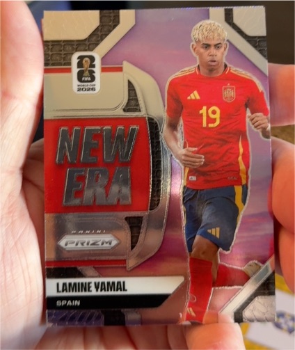 2026 Panini Prizm FIFA World Cup #12 Lamine Yamal New Era Spain — front