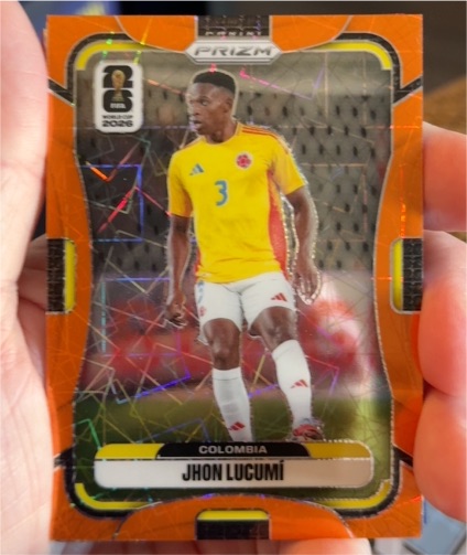 2026 Panini Prizm FIFA World Cup #184 Jhon Lucumi — front