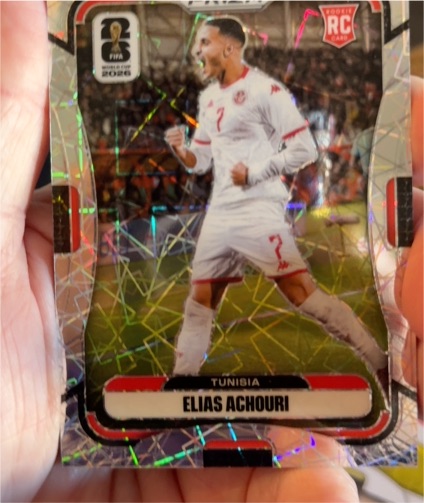 2026 Panini Prizm FIFA World Cup #431 Elias Achouri — front