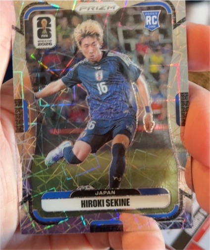 2026 Panini Prizm FIFA World Cup #264 Hiroki Sekine — front