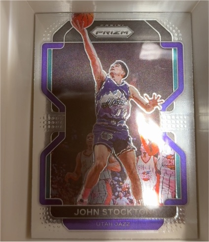 2021-22 Panini Prizm #267 John Stockton — front