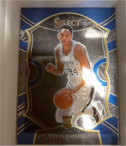 2020-21 Panini Select Concourse #71 Devin Vassell — front