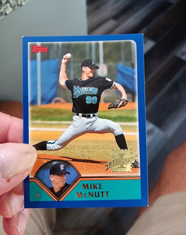 2003 Topps #314 Mike McNutt — front