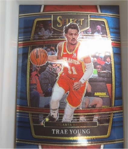 2021-22 Panini Select #26 Trae Young — front