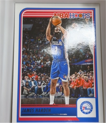 2023-24 Panini NBA Hoops #119 James Harden — front