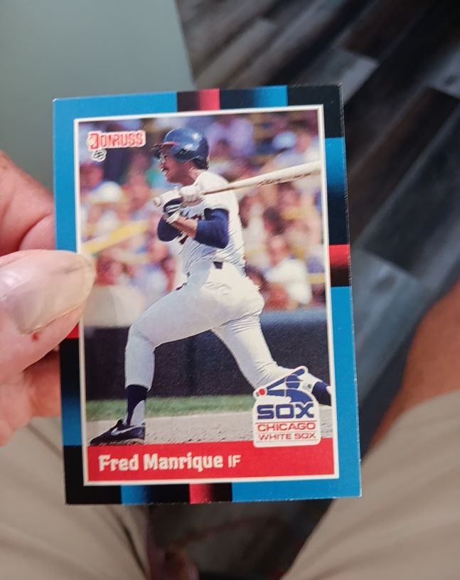 1988 Donruss #493 Fred Manrique — front