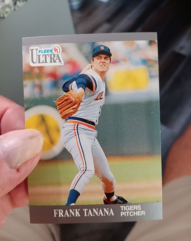 1991 Fleer Ultra #128 Frank Tanana — front