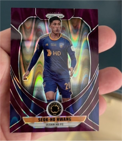 2025 Panini Prizm FIFA Club World Cup #191 Seok-Ho Hwang — front