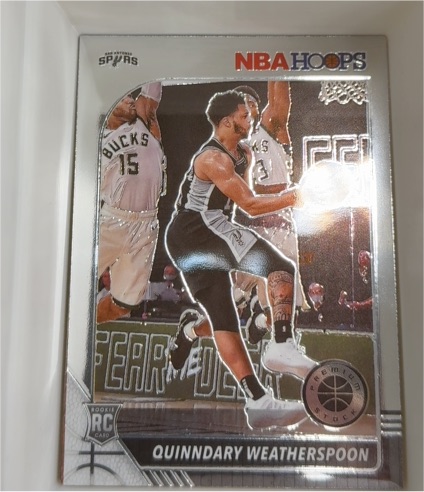 2019-20 Panini NBA Hoops Premium Stock #236 Quinndary Weatherspoon — front