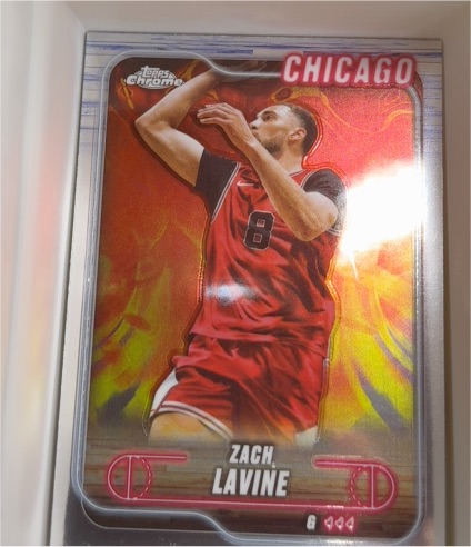 2024-25 Topps Chrome #84 Zach LaVine — front
