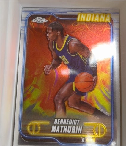 2024-25 Topps Chrome #96 Bennedict Mathurin — front