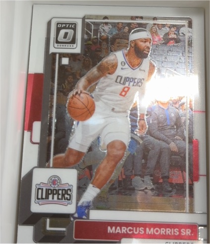 2022-23 Donruss Optic #119 Marcus Morris Sr. — front