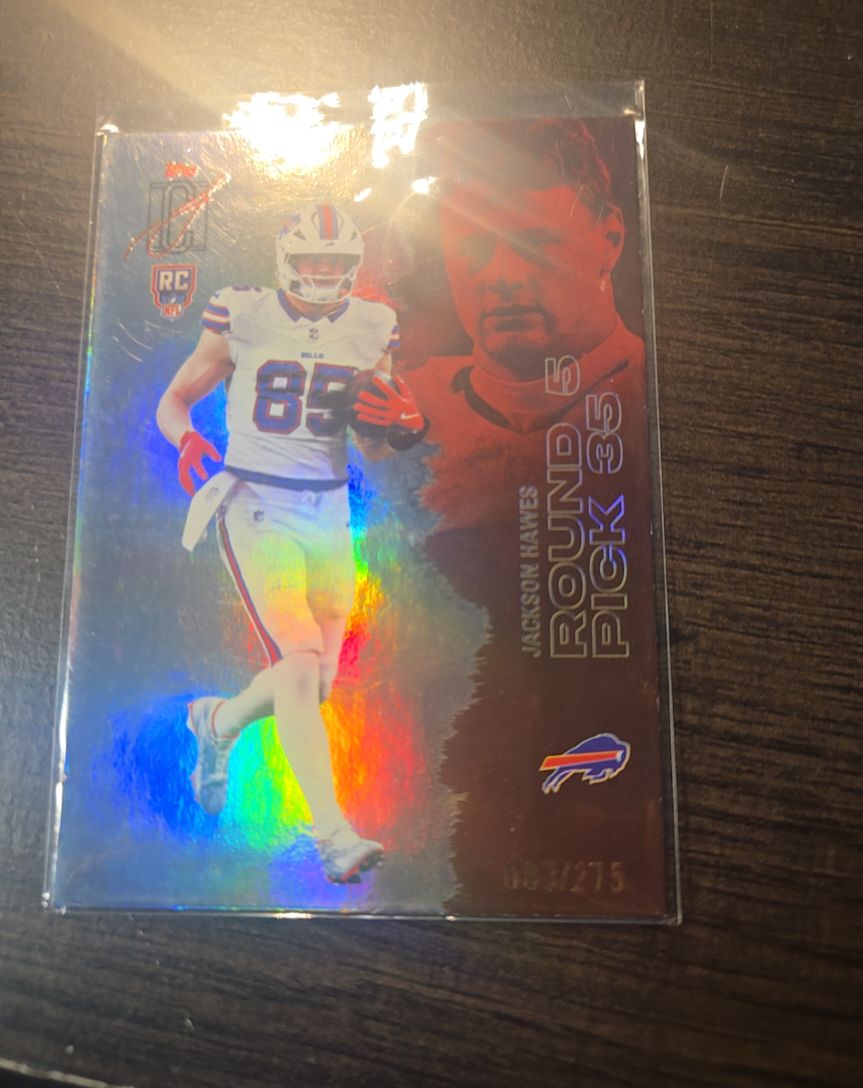 2025 Topps Signature Class #207 Jackson Hawes RC — front