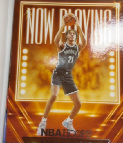 2023-24 Panini NBA Hoops Now Playing #27 Noah Clowney — front