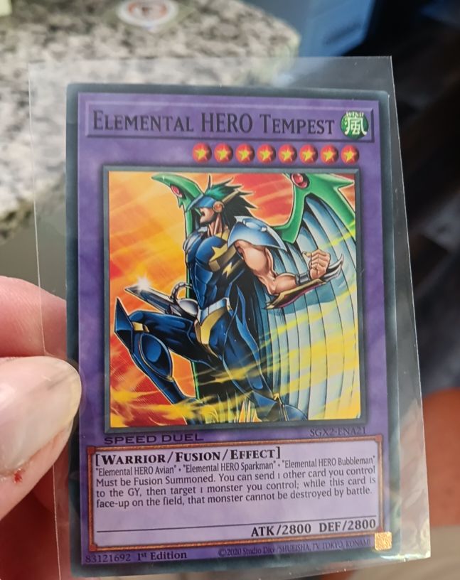 2020 Yu-Gi-Oh! #83221692 Elemental HERO Tempest — front