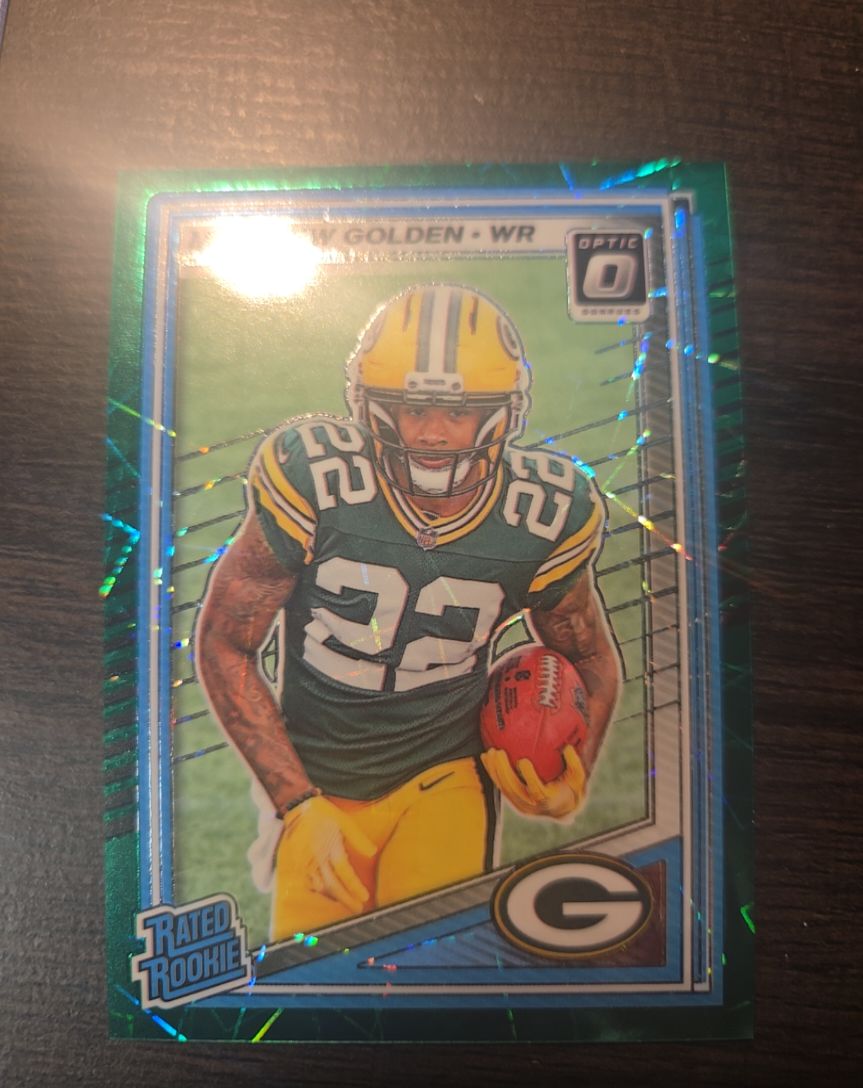 2025 Donruss Optic #205 Matthew Golden — front
