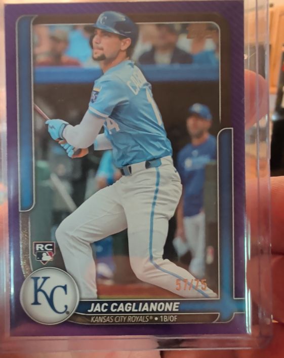 2026 Topps Series 2 Chrome #82 Jac Caglianone — front