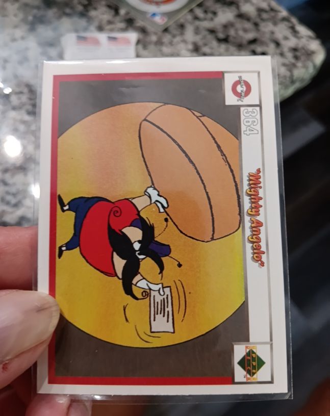 1990 Upper Deck Looney Tunes #364 Mighty Angelo — front