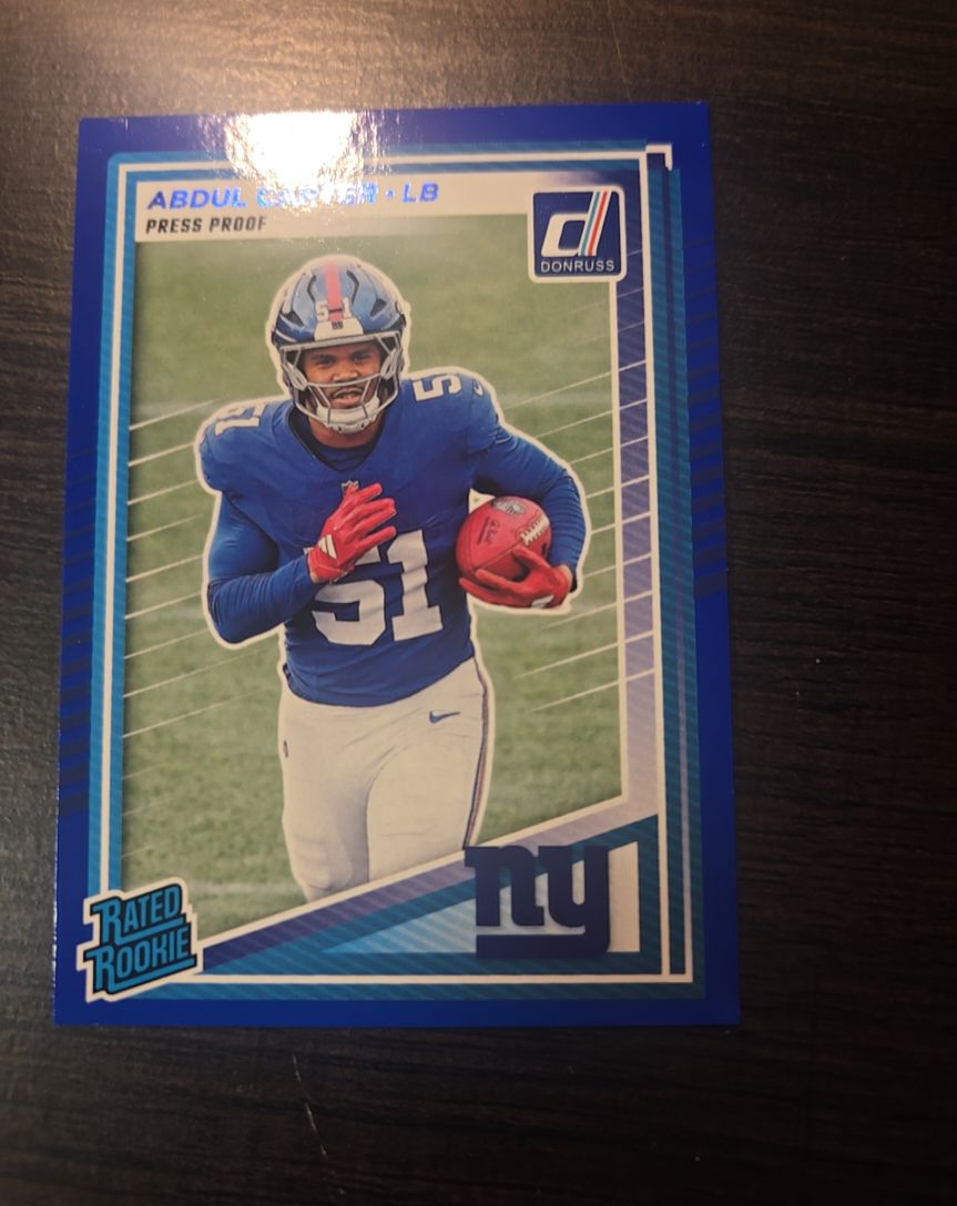2025 Donruss #315 Abdul Carter — front