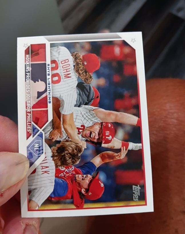 2023 Topps Series 1 #248 Rhys Lightning Philadelphia Phillies — front