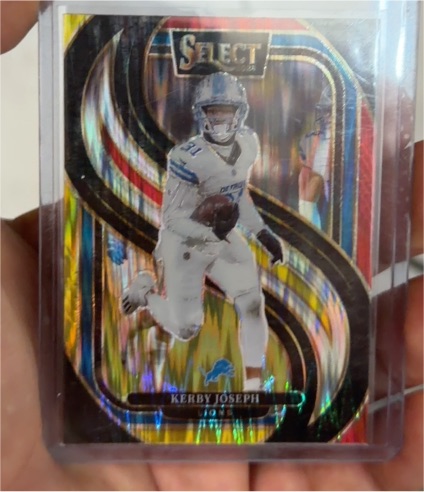 2024 Panini Select #177 Kerby Joseph — front
