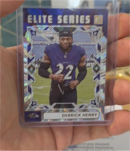 2025 Panini Donruss Elite Series #TES-DHE Derrick Henry — front